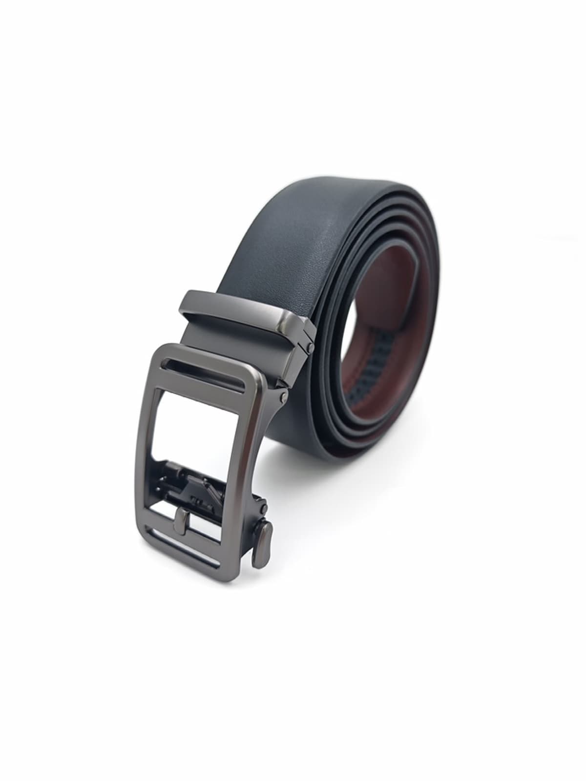 Men’s PU Leather Belt – Adjustable Auto - Lock Buckle